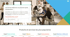 Desktop Screenshot of expertmarket.fr